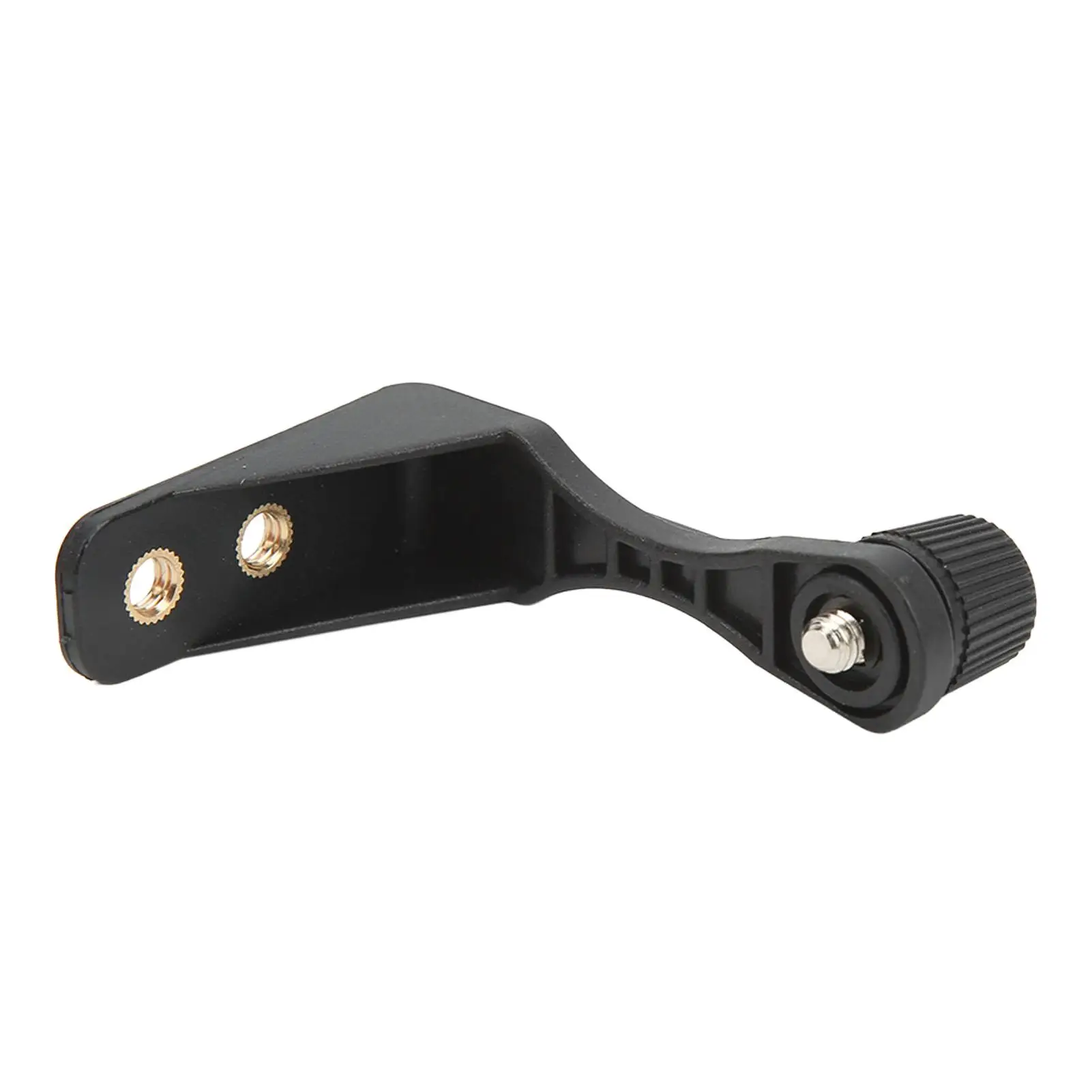 Plastic L Shaped Binocular Tripod Mount Adapter for bird Watching  Stable 1/4in Threaded Bracket