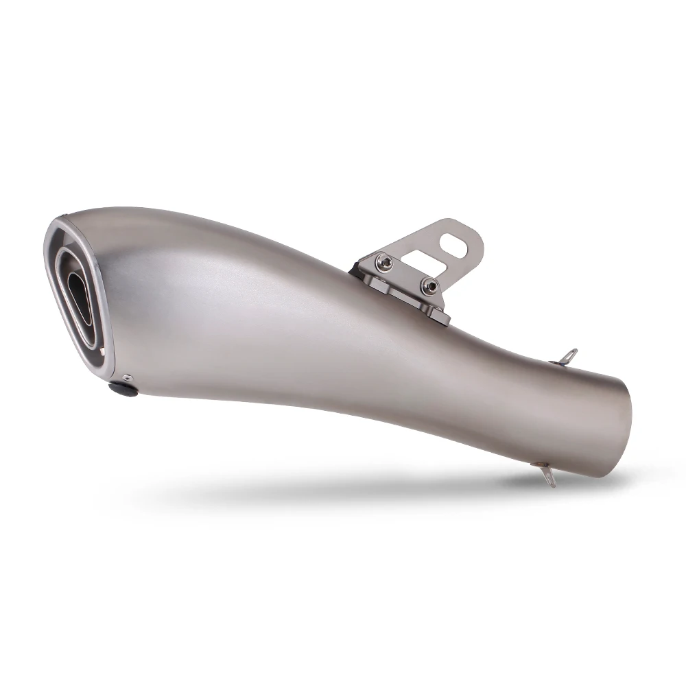 

Universal Exhaust For Pcx160 Ninja250sl Cb500f Xsr700 R25 R15v3 Pipe Muffler 60Mm Motorcycle Exhaust Pipe Muffler