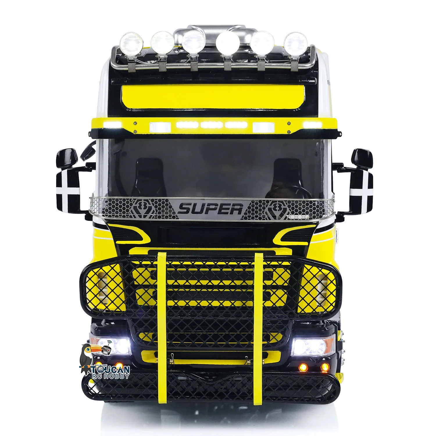 6x6 LESU 1/14 RCトラクタートラック メタルシャーシ RTR ラジコンカー サウンドライト装飾エアコンおもちゃ THZH1780