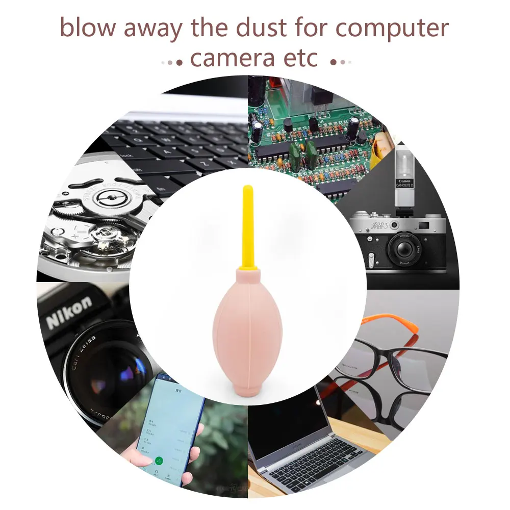 Estensione delle ciglia Soffiatore d'aria Ciglia Colla Essiccatore Strumenti per la pulizia della polvere Materiale siliconico Fornitore di kit per trucco ciglia sane