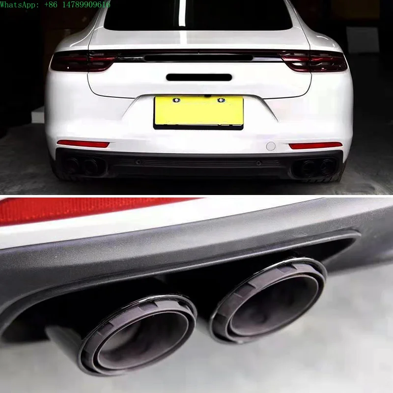

Customized Automotive Body Modification Kit2017-2023 971 Car Modification And Upgrade Bumper 4S Exhaust Pipe For 4SWide