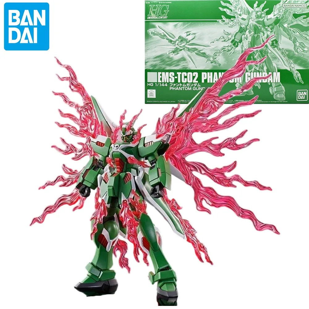 

Bandai Original 1/144 HG UNIVERSALCENTURY PB Limited EMS-TC02 PHANTOM GUNDAM Action Figure Assembly Model Kit Toy Gift