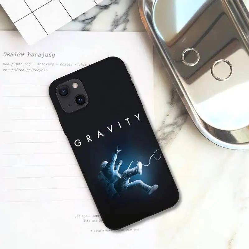 Hot Movie Gravity Phone Case For iPhone 11 12 Mini 13 Pro XS Max X 8 7 6s Plus 5 SE XR Shell