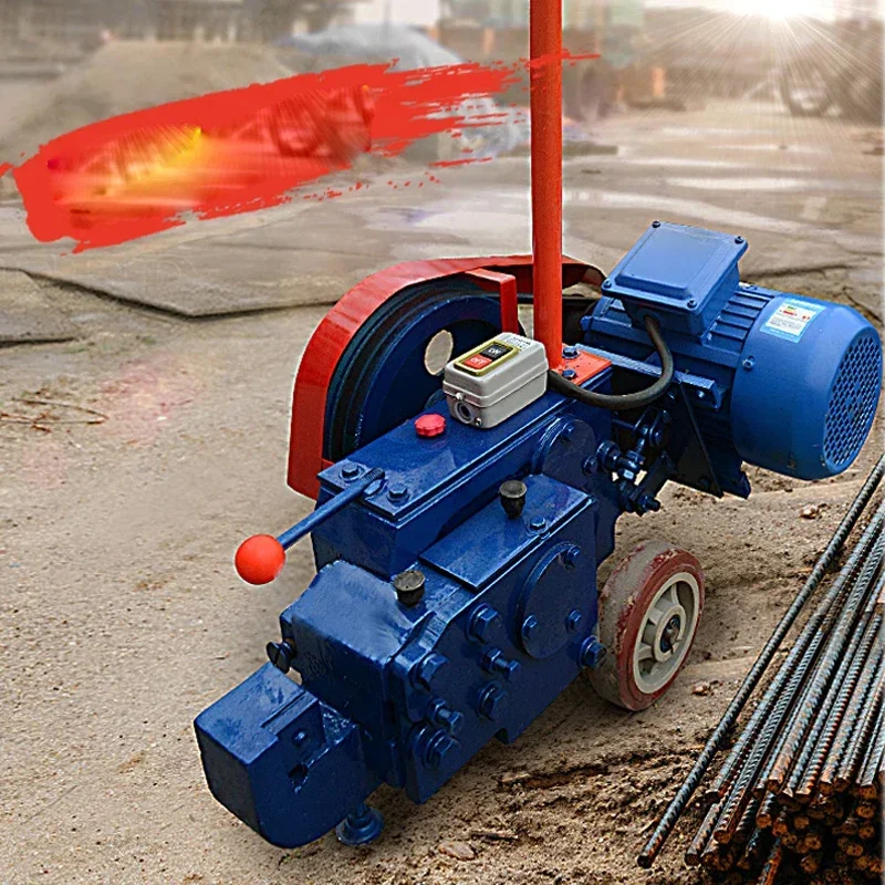 مقصات قضيب فولاذي كهربائية صغيرة تعمل يدويًا آلة قطع محمولة آلات قطع الحديد آلات قطع الرأس