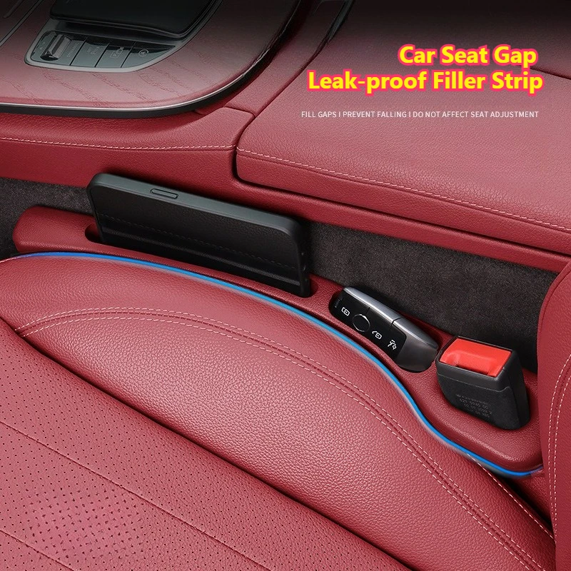 

1 Pair of Car Seat Gap Plug Strips Seat Edge Protection Plug Strips and =Seat Anti-leak Plug Strips Have A Comfortable Hand Feel