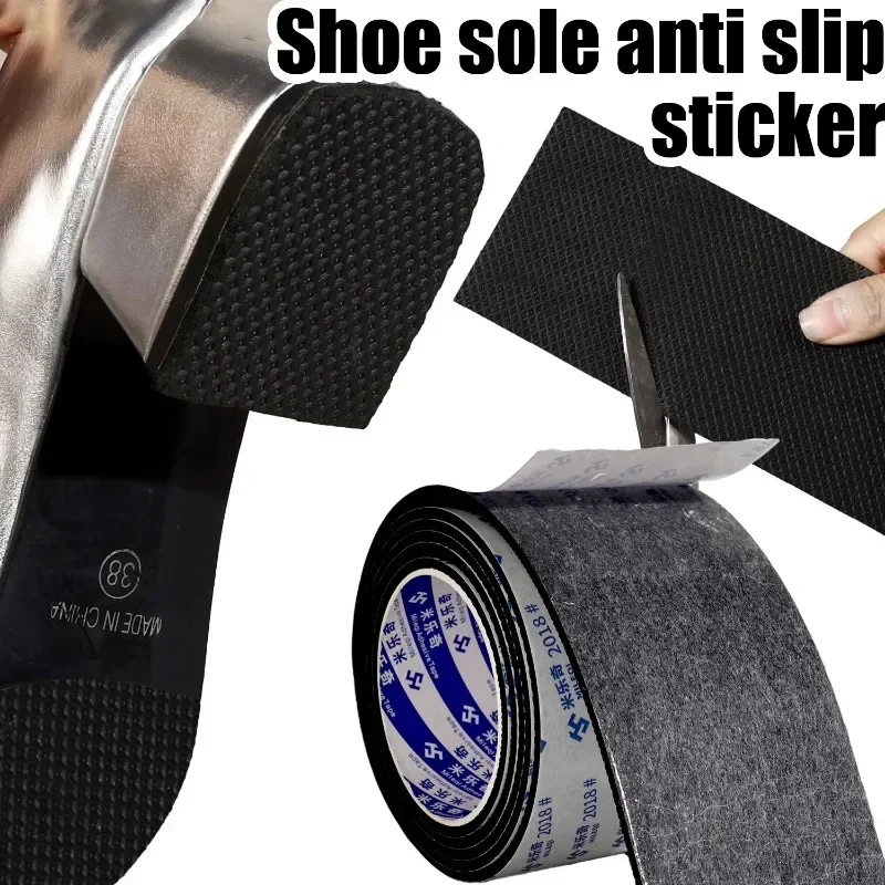 Self Adhesive Shoe Sole Anti Slip Stickers Cuttable High Heels Anti Damage Patch Shoes Wear Resistant Stickers Protective Paster