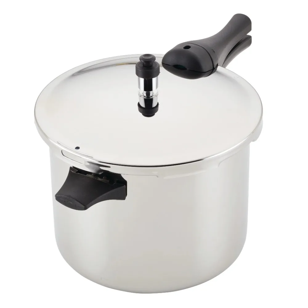 

Stainless Steel Induction Stovetop Pressure Cooker, 8-Quart