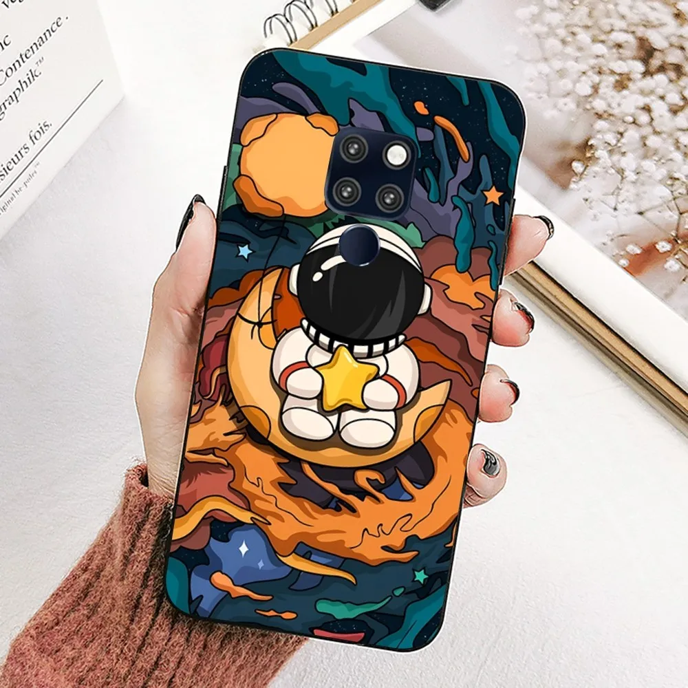 Space Astronaut Star Rocket Phone Case For Huawei Mate 10 20 30 40 50 lite pro Nova 3 3i 5 6 SE 7 pro 7SE