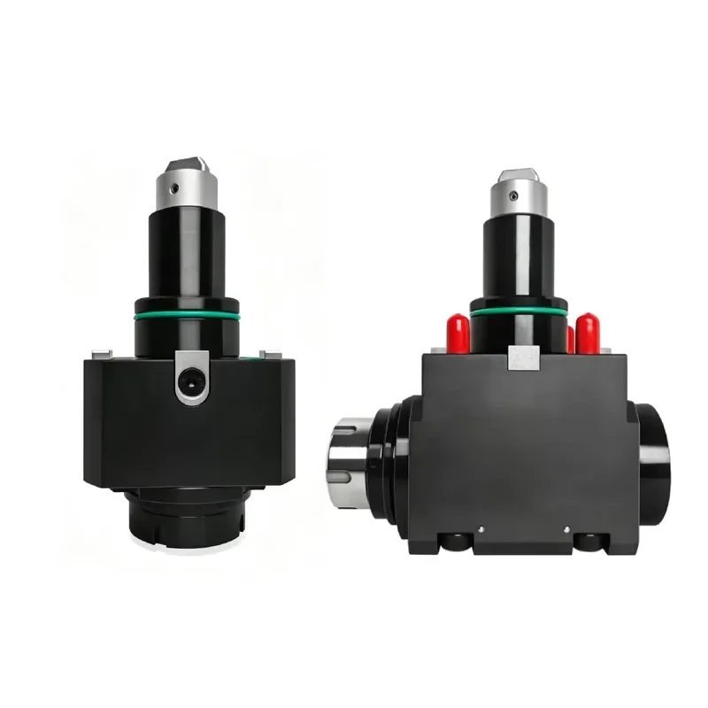 BMT 90 Degree Radial Live Tool Holder with Internal Coolant Through ER25 ER32 ER40 Driven Tool Block for CNC Lathe