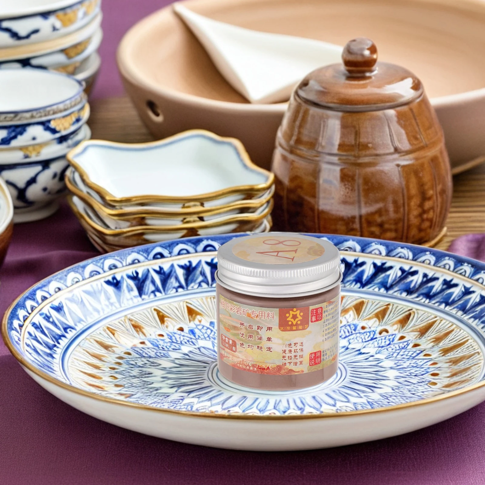 

Underglaze Pigments for Pottery Painting Brown Resin Color Supplies Vibrant Epoxy Projects Food Safe Minerals