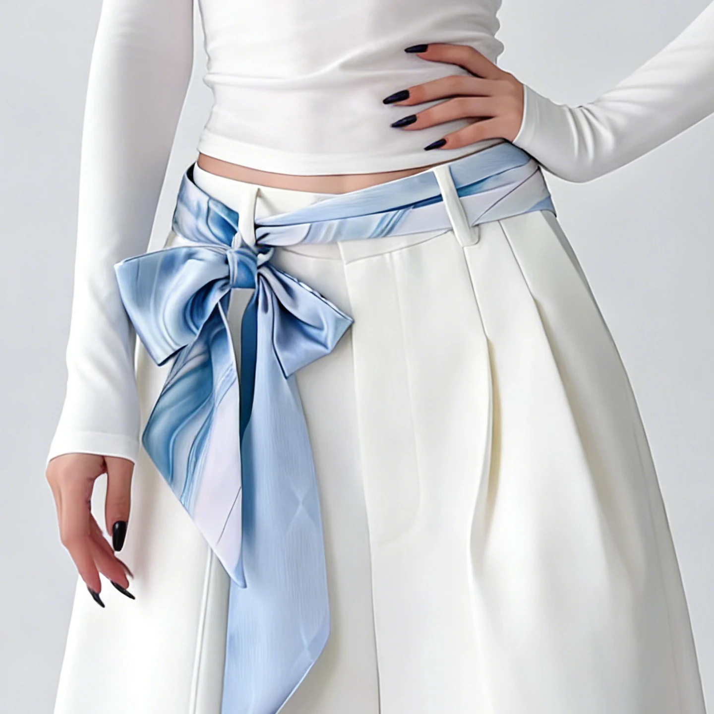 lenco-de-seda-fino-longo-azul-feminino-primavera-2026-com-faixa-e-gravata-acessorio-de-moda-estilo-coreano-em-fibra-de-poliester-geometrico