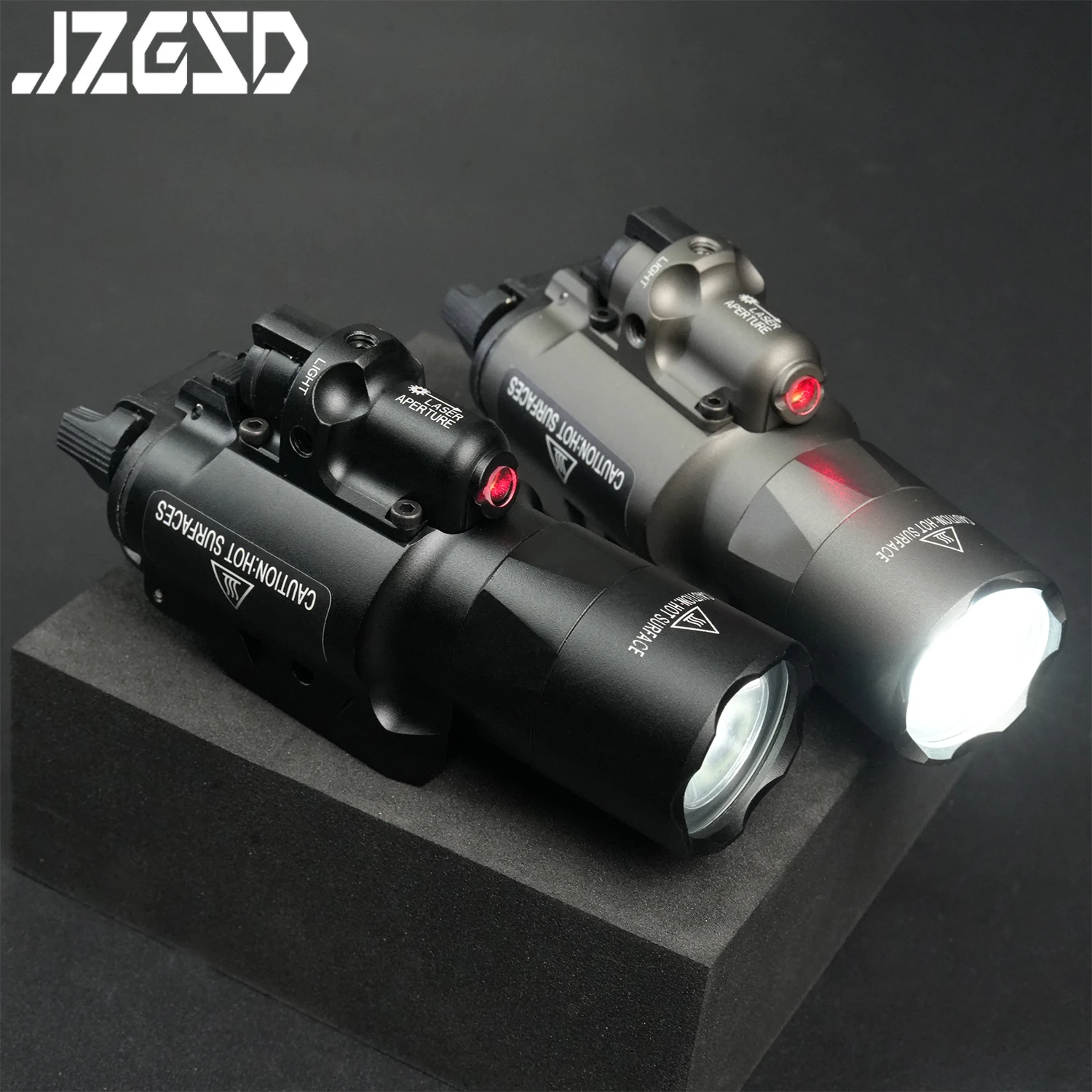 

Tactical Surefir X400U X400V X400 Red Laser Tactical Flashlight Metal Hanging Scout Light X300 Pistol Gun lights For G17 G19