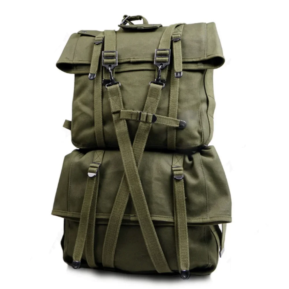 USMC M1944 Bag Mochila Military Backpack Camping Equipment WW2 US Army Retro Tactical Pack