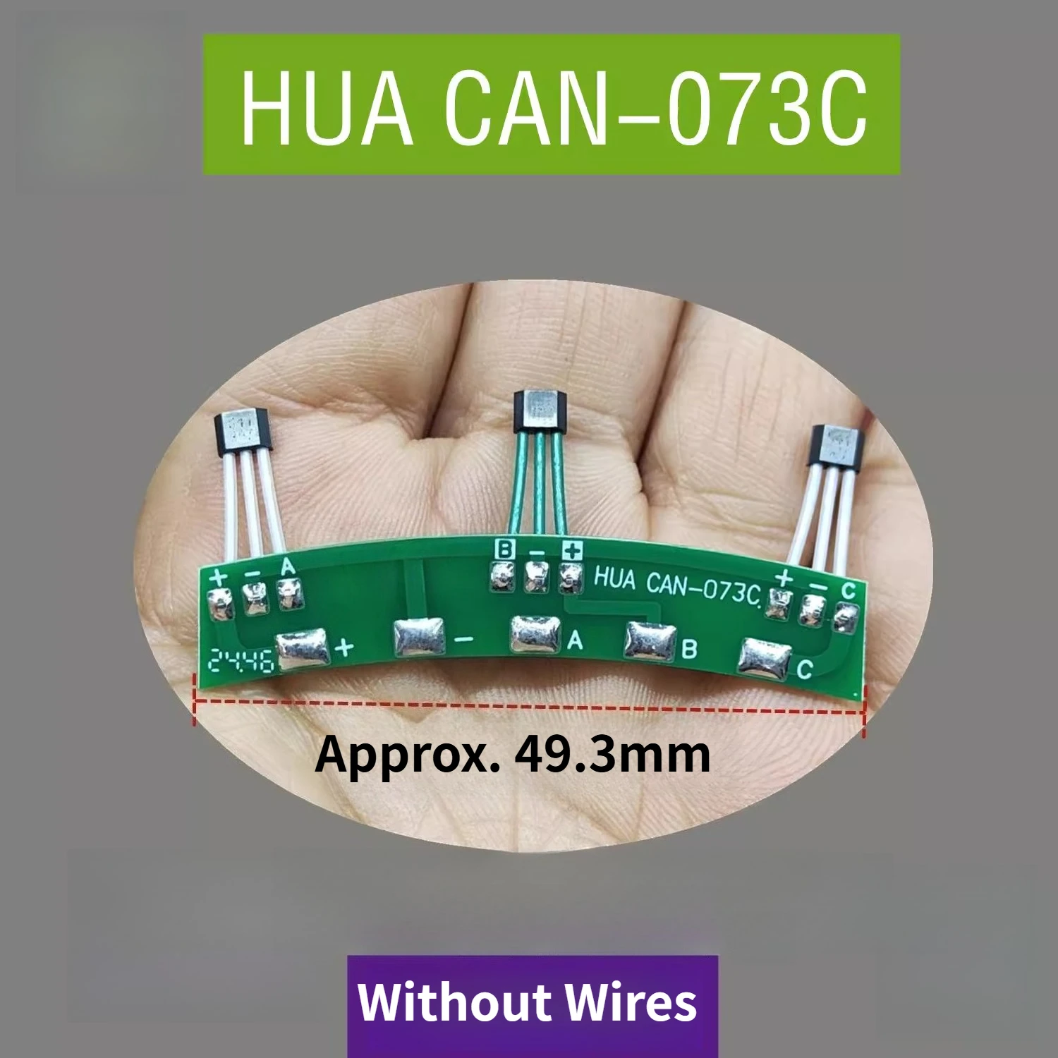 Датчик Холла двигателя HUACAN-073C, совместимый с пятизвездочным леопардовым электромобилем Sijixing, датчик Холла двигателя электромобиля Датчик Холла двигателя HUACAN-073C, совместимый с пятизвездочным леопардовым электромобилем Sijixing, датчик Холла двигателя электромобиля