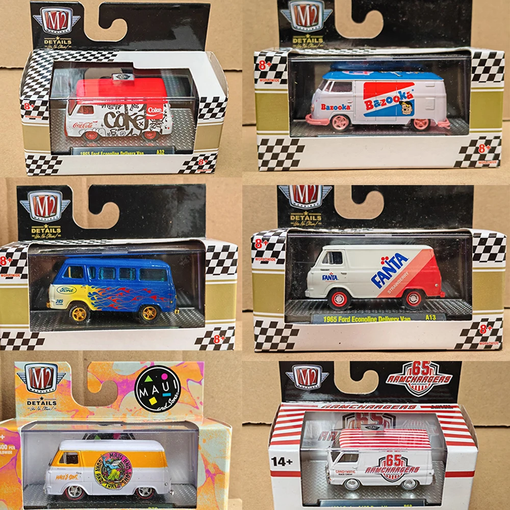 M2 Machines 1/64 Scale Alloy Cars Models 1:64 Diecasts Vehicles Miniatures Simulation Model Cars Collection Toys For Boy Gifts