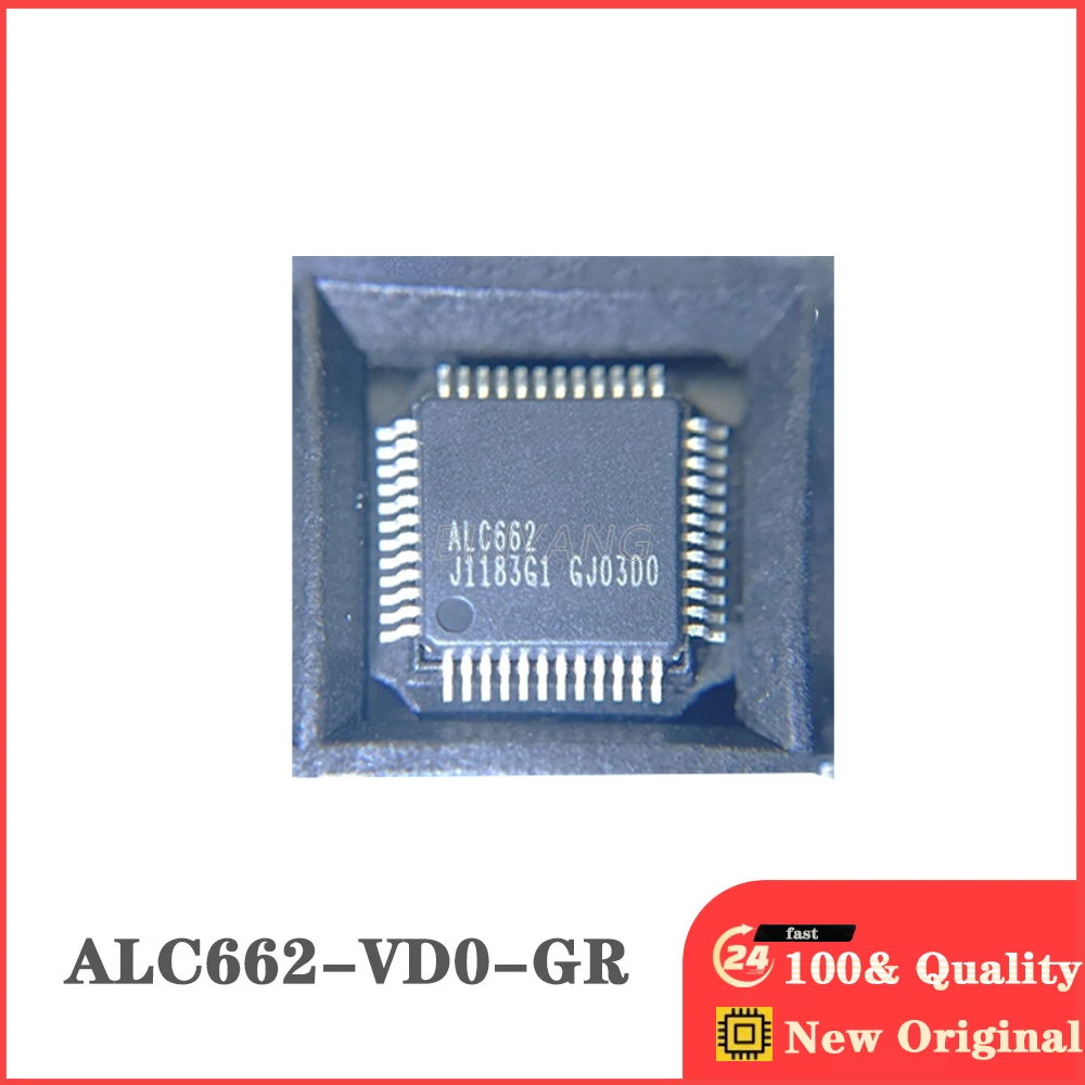 (10piece) 100%  ALC662-VD0-GR  ALC662-VD  LQFP-48  New Original Stock IC Electronic Components