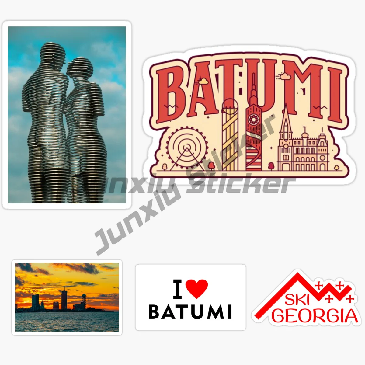 

Batumi Georgia Landscape Car Sticker Self-adhesive Vinyl Decal Waterproof Decorative Decal