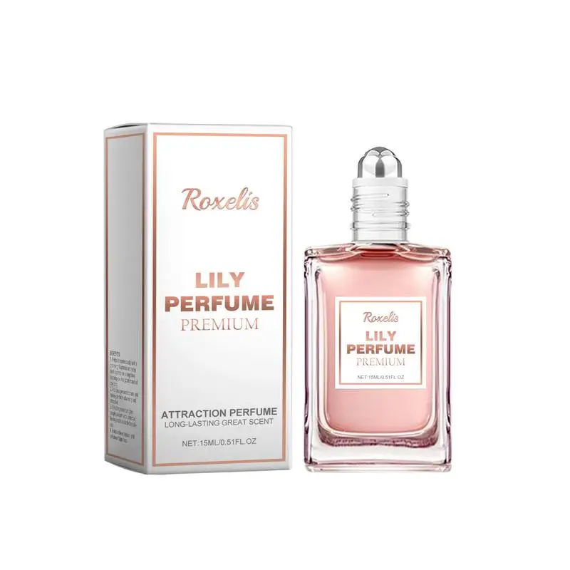 Roll On Perfume For Women Portable Lily Fragrance Body Perfume Long-lasting Charming Perfume For Daily Travel Dating Business