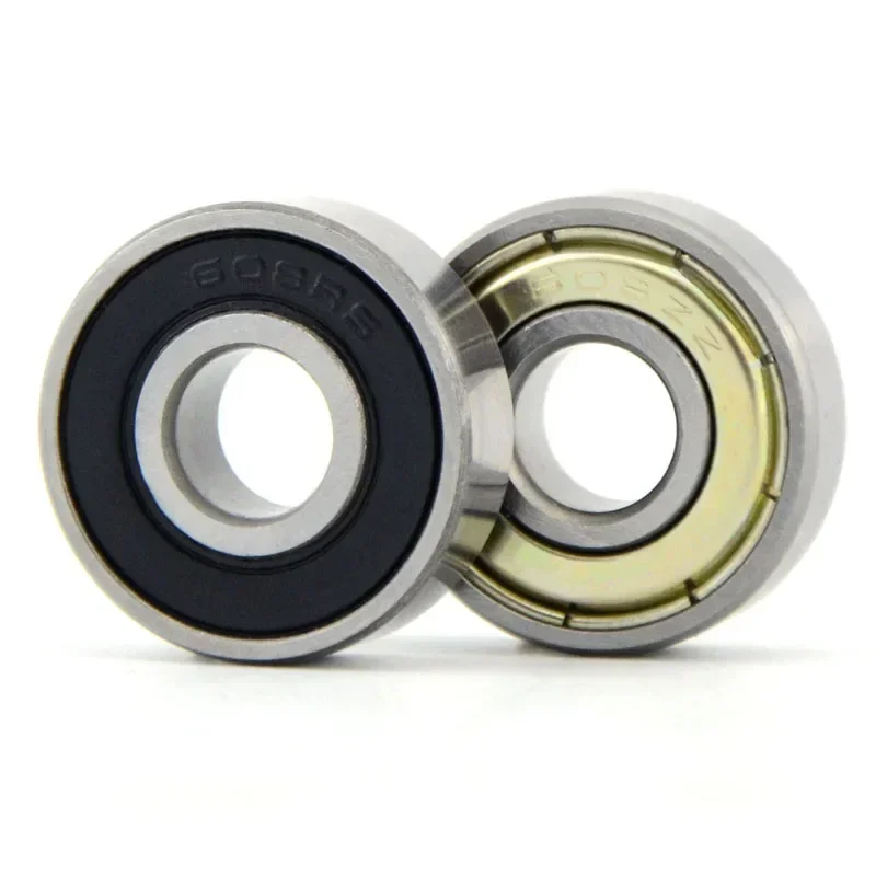 20pcs/lot Bearing 604 605 606 607 608 609 6000 6001 6002 Z RS ZZ -2RS -2Z 8x22x7mm for Scooters  Carbon Steel