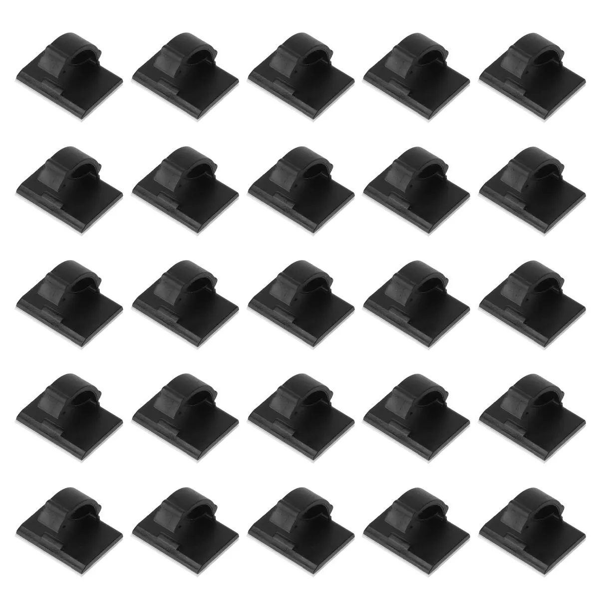 

100Pcs Wire Fixing Tool Durable Design Easy Use Wire Organizer for Office Home Indoor Cable Management Cable Manager