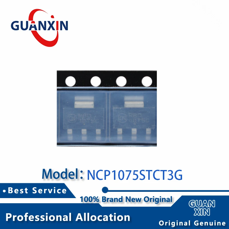 

100% New NCP1075STCT3G Marking 1075c SOT-223-4 NCP1075S