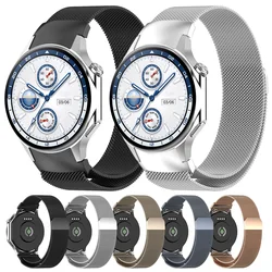For OPPO WatchX Milanese Strap Metal Magnetic Watch Band for Oneplus Watch2 Milan Stainless Steel Strap Bracelet