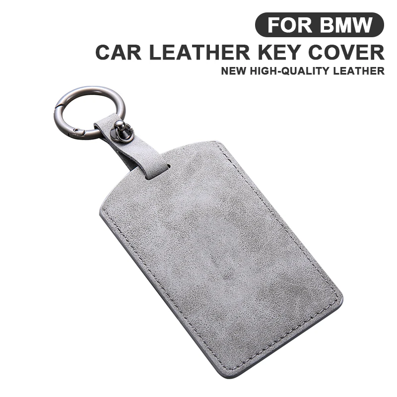 

Leather Car Smart NFC Card Key Case Fob Cover Shell For BMW M 3 5 7 Series X1 X3 X5 X6 X7 535le Auto Keychain Accessories
