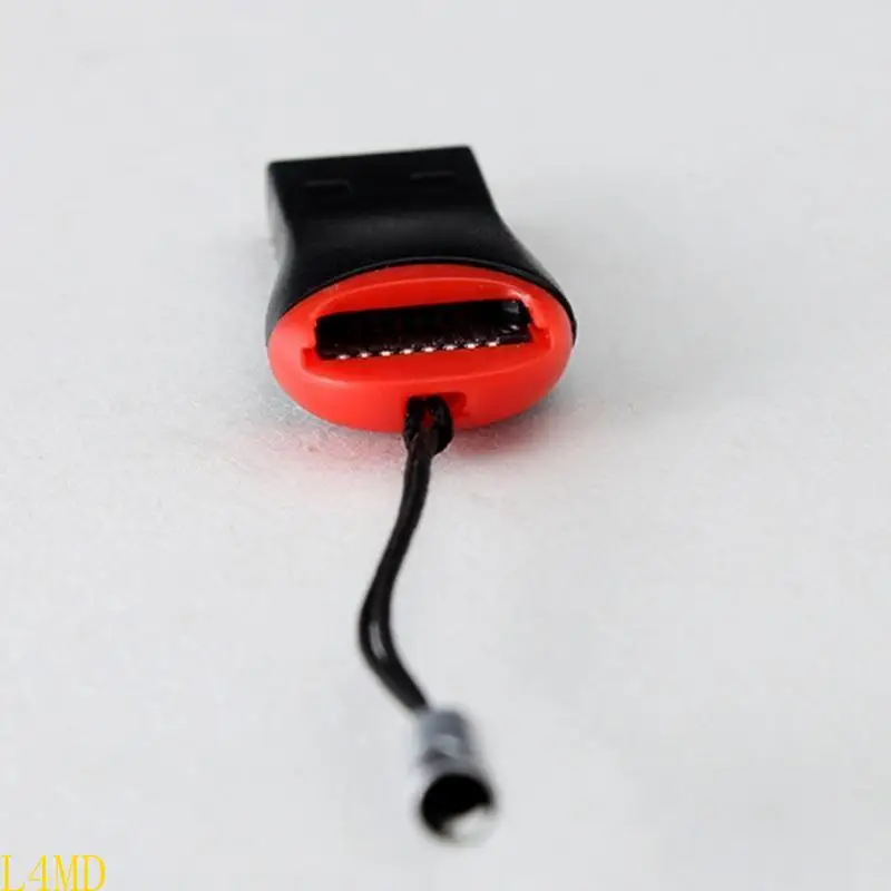 Lettore schede USB TF USB 2.0 SDHC-TF Lettore schede memoria flash Scrittore Fischio appendibile Portatile