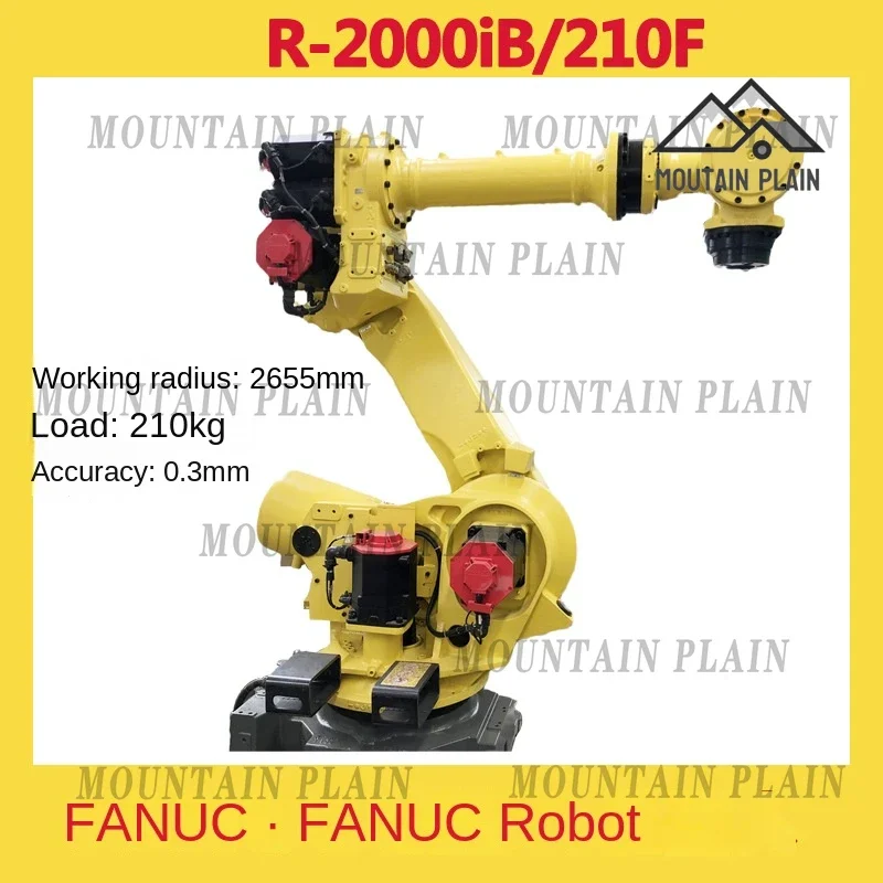 Used Fanuc Robot Loaded with 210KG R-2000iB/210F Stamping and Palletizing FANUC Manipulator