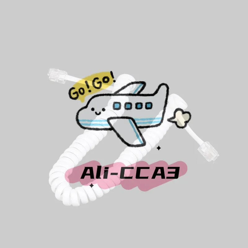 Telephone Receiver Line Telephone Handle Line Telephone Line Telephone Receiver Connection Line Spring Wire