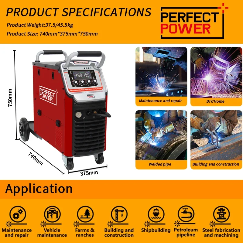 5 in 1 IGBT MMA MIG Welding Machine Dual Voltage 380V Arc Welder 5 in 1 Welder Welding Machine Soldador 2024 Hot Selling