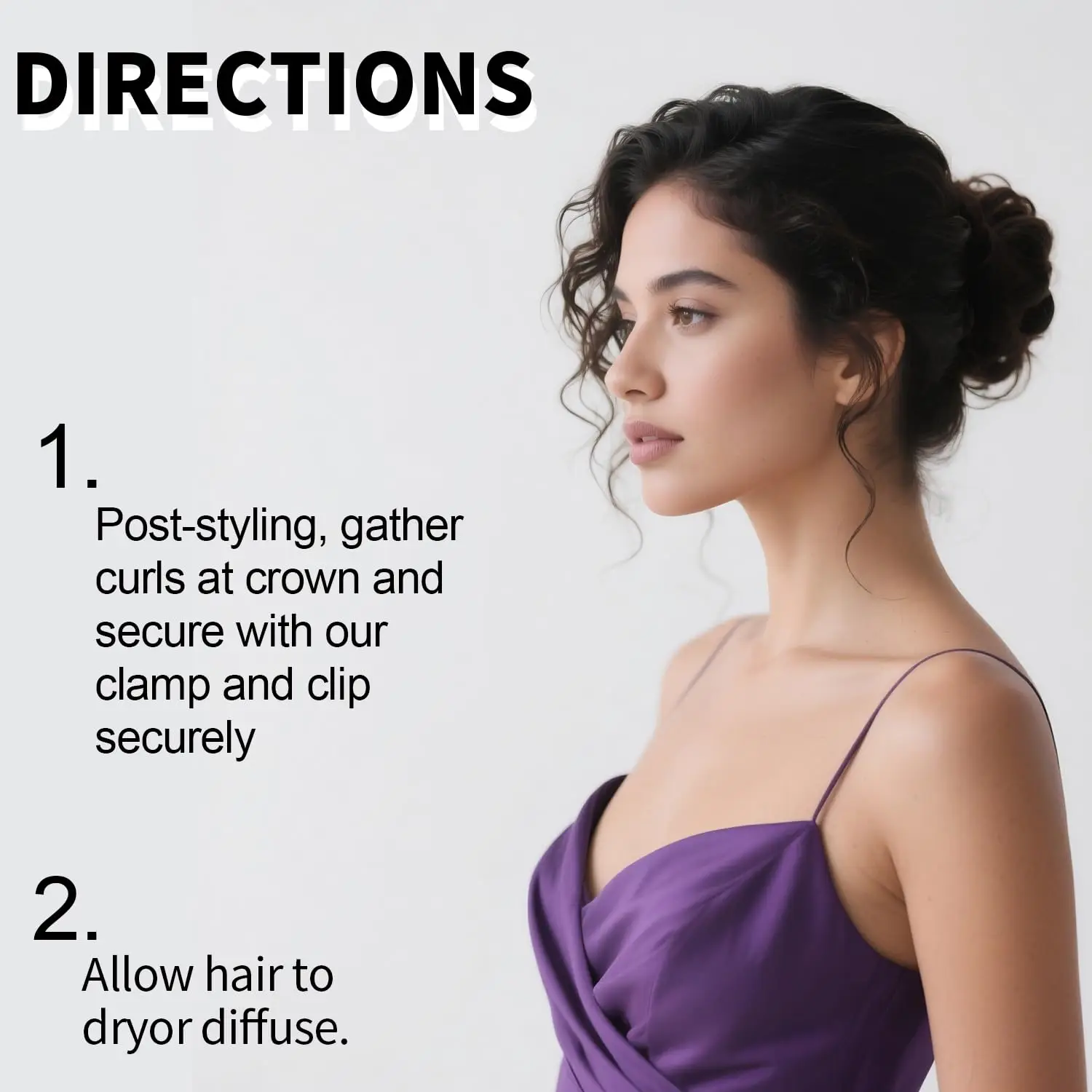 Haar-Clip-Clips zum Anheben der Haarwurzeln für Volumen, Locken-Clip-Clips, Volumen-Clip-Clips ohne Faltenbildung, Haar-Clip-Clips zum Anheben der Haarwurzeln für federnde Locken – Detail 4