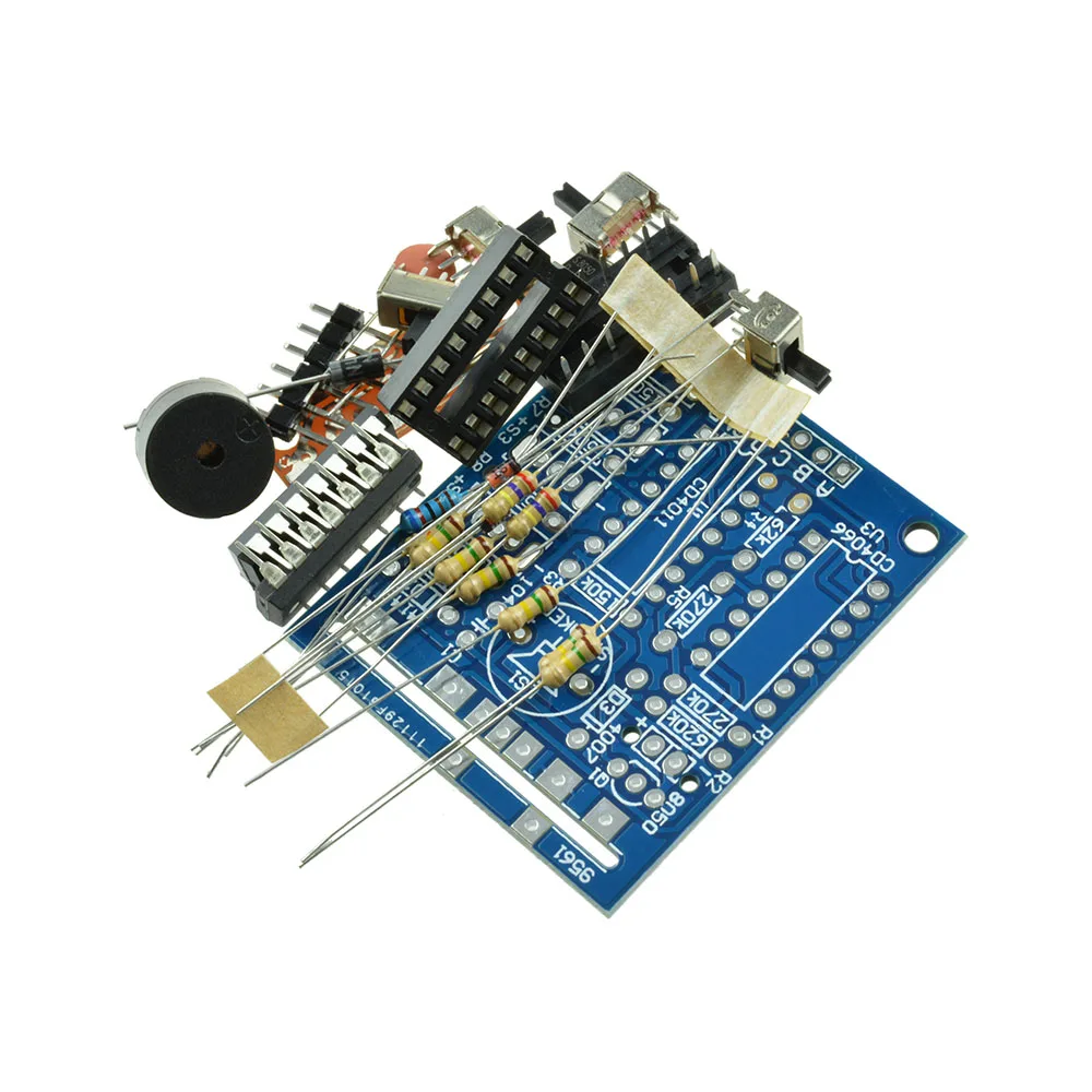 16 Music Sound Box BOX-16 Board 16-Tone Elektronische Module DIY Kit Lassen Solderen Practice Learning Kit voor Arduino