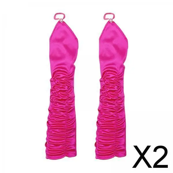 

Длинные перчатки для оперной вечеринки, атласный элегантный костюм без пальцев, аксессуар для женщин, свадьба и выпускной