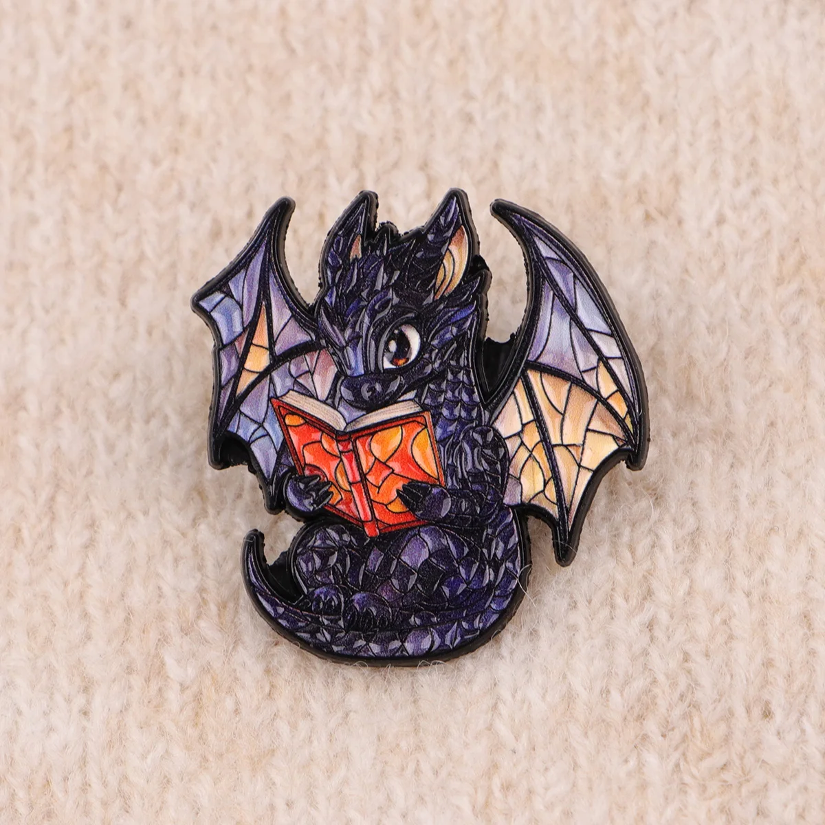 4 قطعة/المجموعة التنين المينا دبوس دبابيس ملونة للنساء التلبيب شارة بدبابيس على ظهره الملابس والاكسسوارات هدايا مجوهرات الأزياء #5