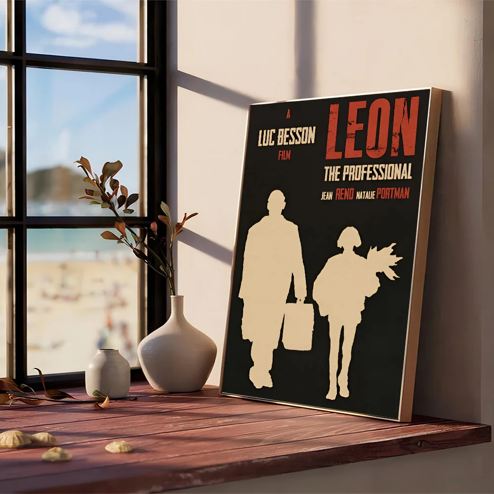 Leon The Professional DIY Sticky Poster Whitepaper Prints Posters Artwork Vintage Decorative Painting