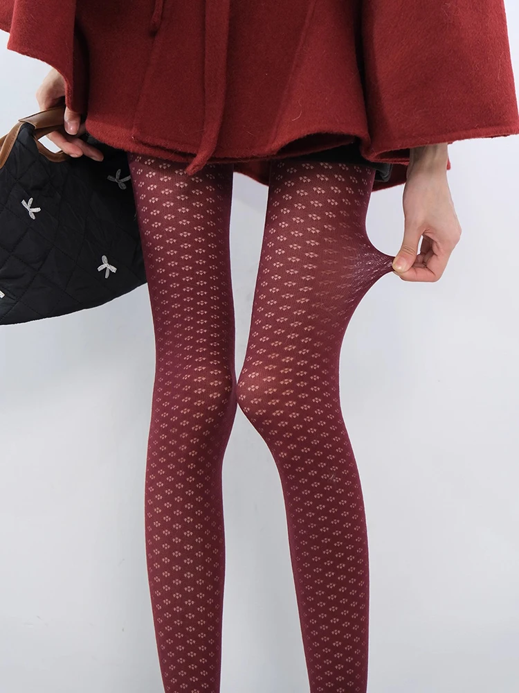Retro Geometrische Blume Hohl Strumpfhosen Frauen Strumpfhosen Dünne Micro Transparent Sexy Bottom Socken frauen Strumpf Für Weihnachten