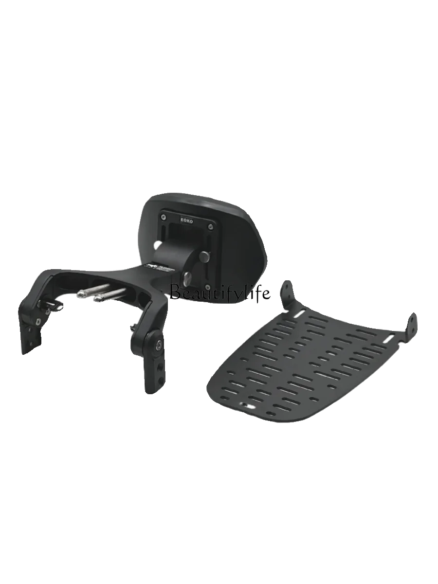 Motorcycle Bumper Modified Fully Surrounded Anti-Collision Bumper Anti-Fall Block Backrest