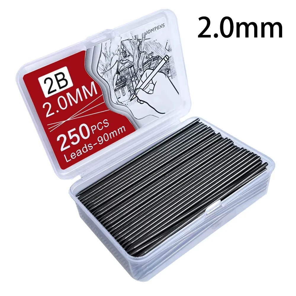 250/500/1000 Stück Druckbleistiftminen 0,5/0,7/0,9/1,3 mm, große Kapazität, austauschbare Bleistiftminen, Schreibwaren für Schüler – Detail 10