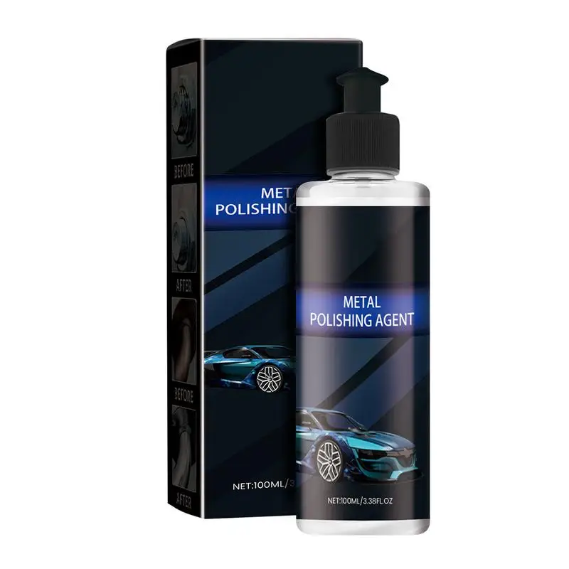 

Metal Polishing Agent Steel Polish Multi Purpose Polish Water-Resistant 100ml Anti-Rust Stop Rust Permanently Safe For Cars