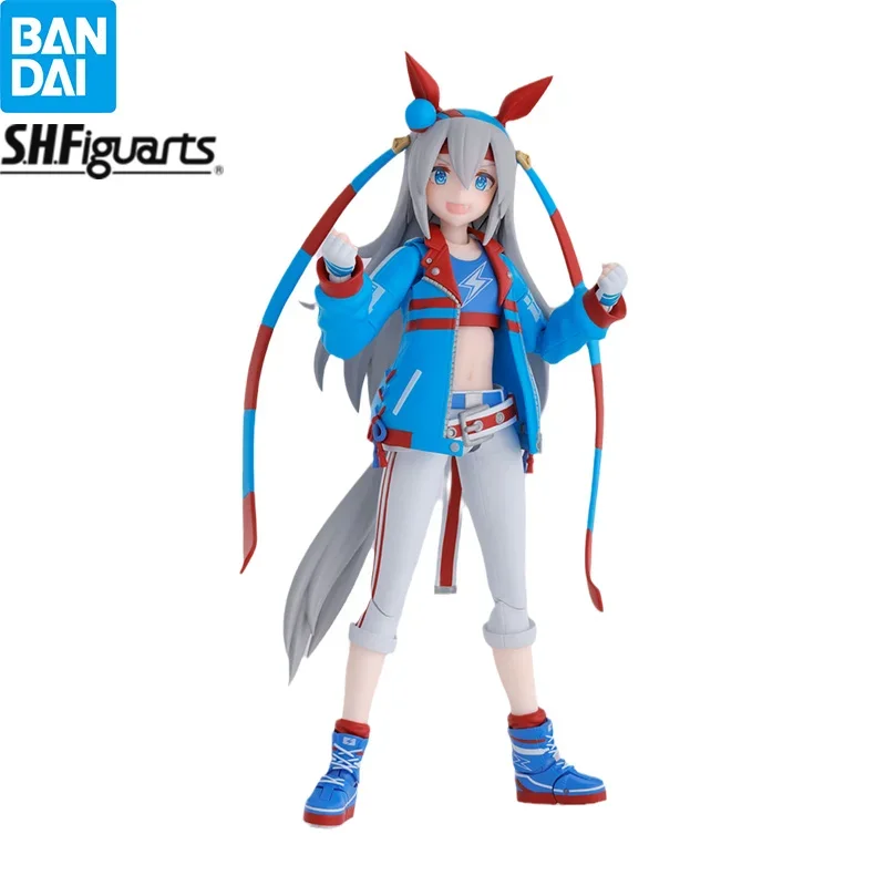 

Bandai 2024 в наличии S.H. Фигурка Umamusume Pretty Derby Tamamo Cross экшн-фигурка аниме модель коллекционные игрушки в подарок