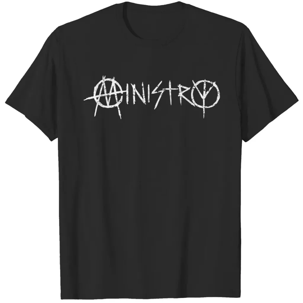 Ministry band logo BASIC SHIRT black Unisex tee S to 5Xl TA4454