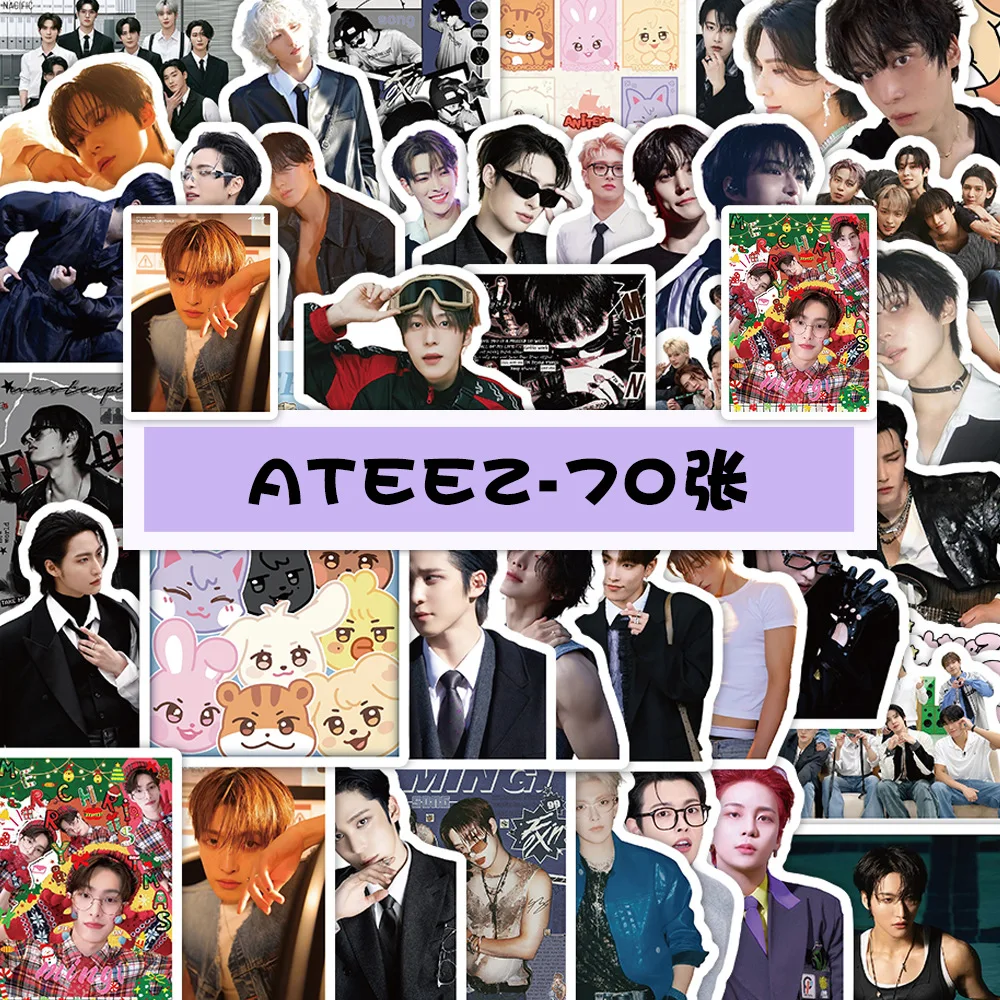 yZ[z70  Kpop AChXebJ[ ATEEZ ؍{[CO[vXebJ[ DIY וbvgbvdbM^[XP[g{[hhfJ[Mtg