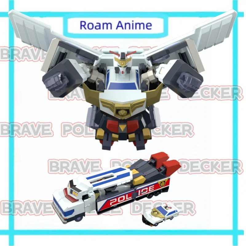 

Original Bandai Anime Model SMP BRAVE POLICE DECKER Assembly Action Figures Collectible Toys Gift for Children Spot Goods