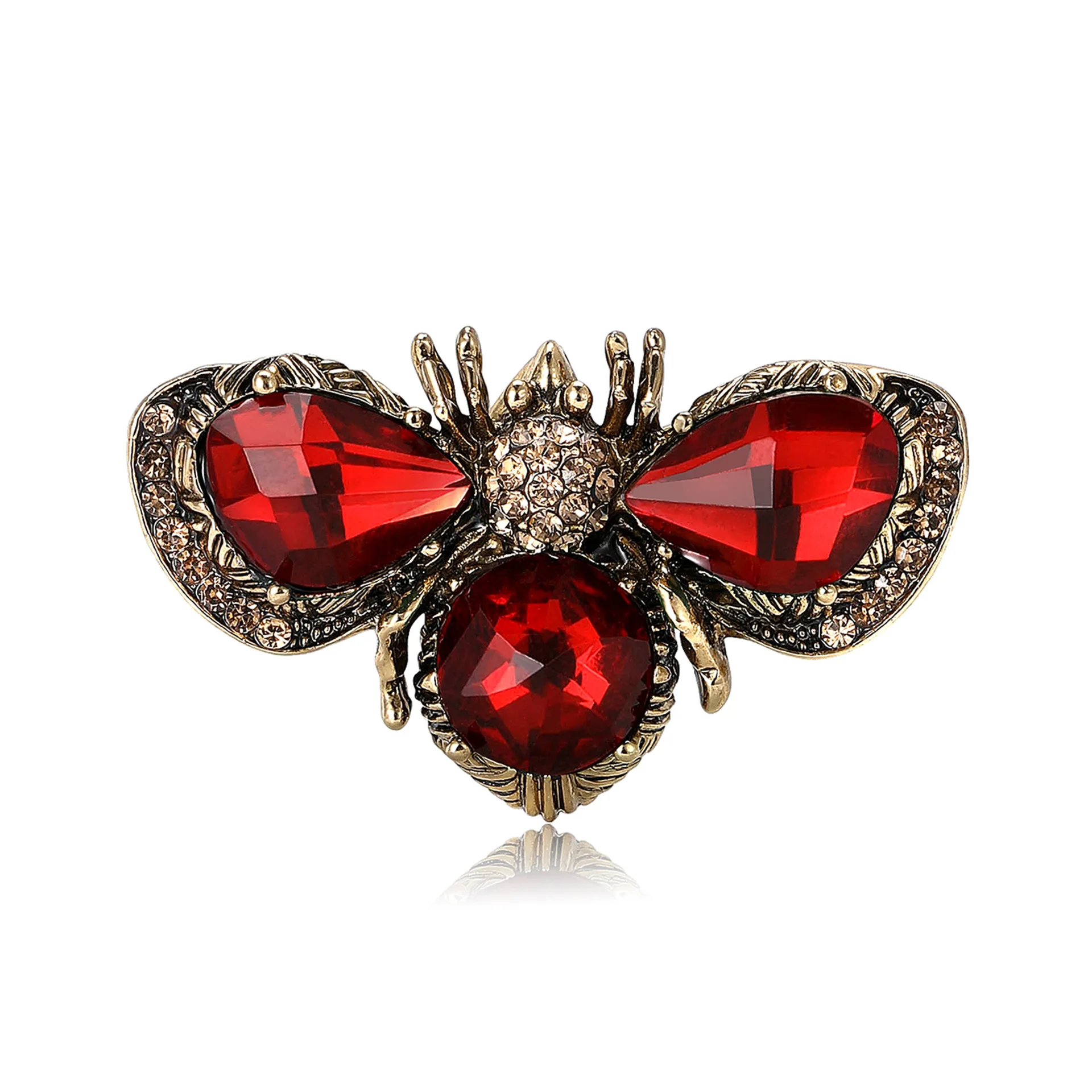 

Vintage Bee Brooches for Women Girls Elegant Insect Lapel Pins Classic Lady Dress Suit Jewelry Accessories Gifts