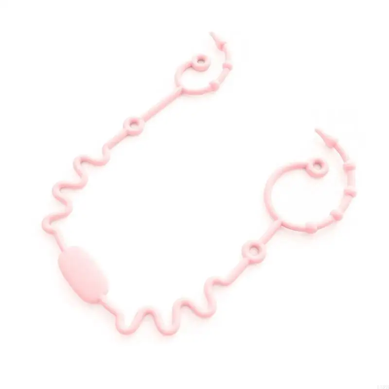 

Силиконовый держатель для игрушек, детский игрушечный поводок, силиконовый держатель для соски, держатель для игрушек при зубов