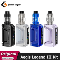 Original GeekVape Aegis Legend 3 Kit 200W Legend III Box MOD Vape 5.5ml Z Fli Tank Fit Z Coil Electronic Cigarette Vaporizer