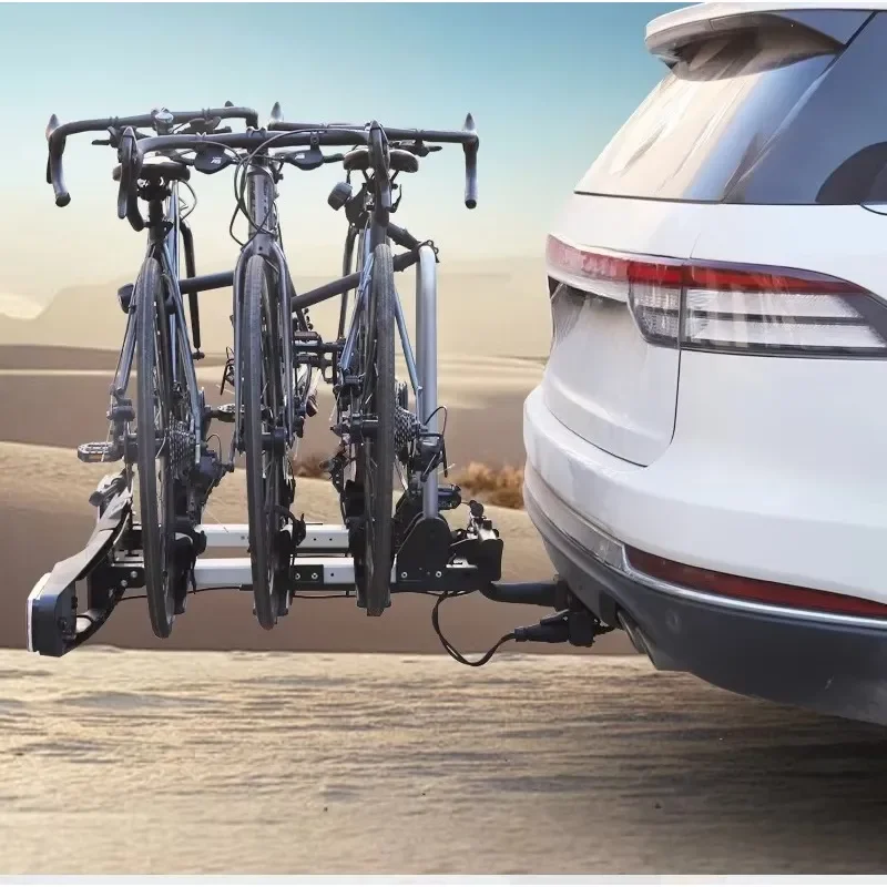 4OEM SUV Mountain Bike Fixed Frame Customized Car Bicycle Placement Rack Car Rear Hanging Single Frame