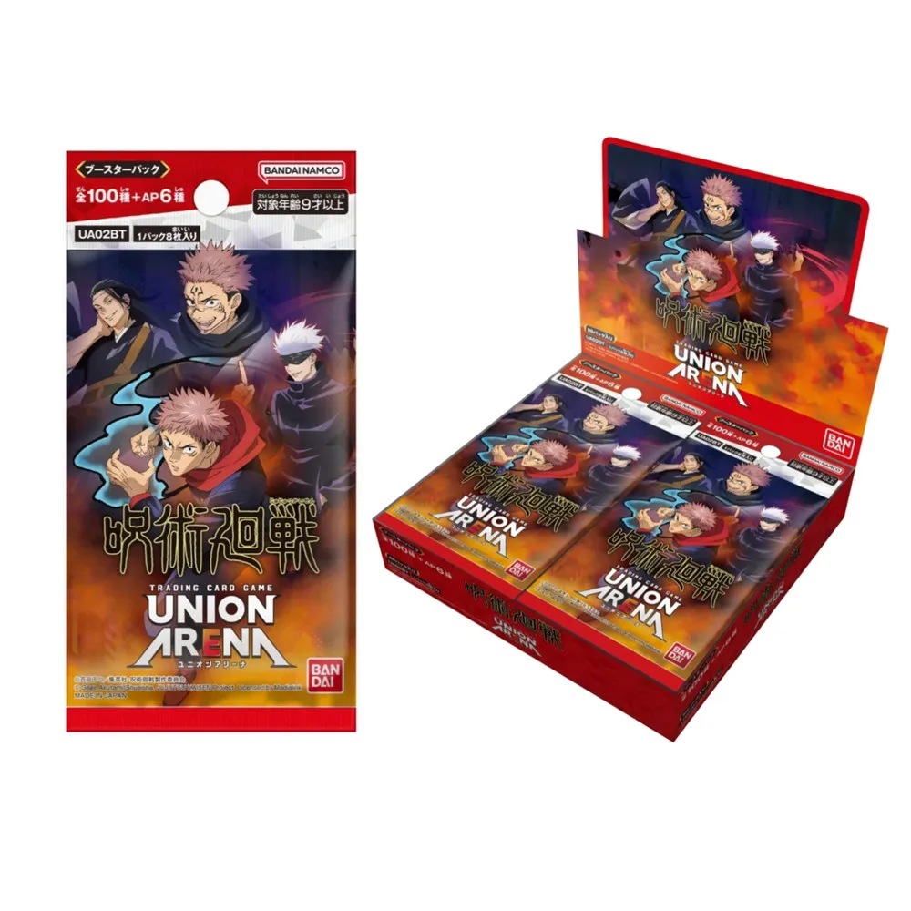 Japanese Jujutsu Kaisen Anime Bandai UA UNION ARENA Top Battle Trading Union Arena card game Children\'s Collection Toy