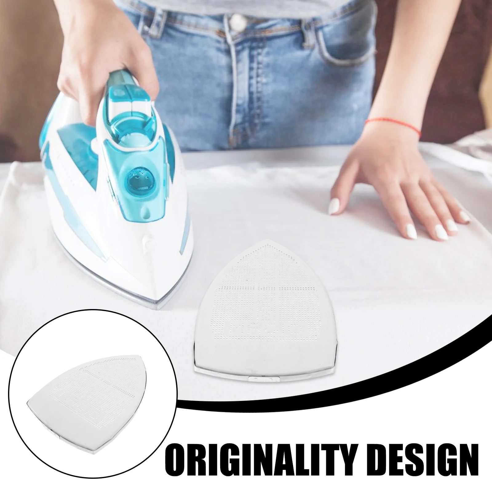

Shoes Cover Ironing Aid Board Protector 300L Silver Durable Aluminum Iron Accessories Protect Fabric Shine